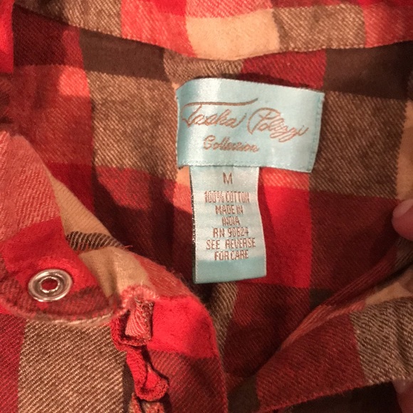 Tasha Polizzi flannel long sleeve - Picture 3 of 5